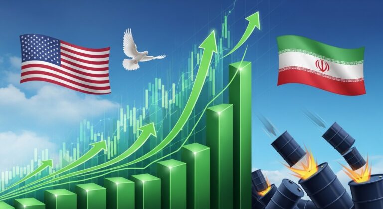 Stocks Climb To Record Highs On Ceasefire Speculation