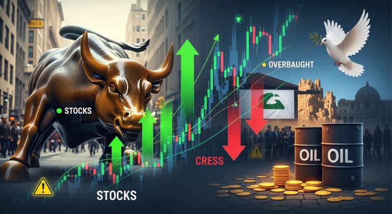 Stocks Rally Continues as Oil Tumbles: Reasons for Caution