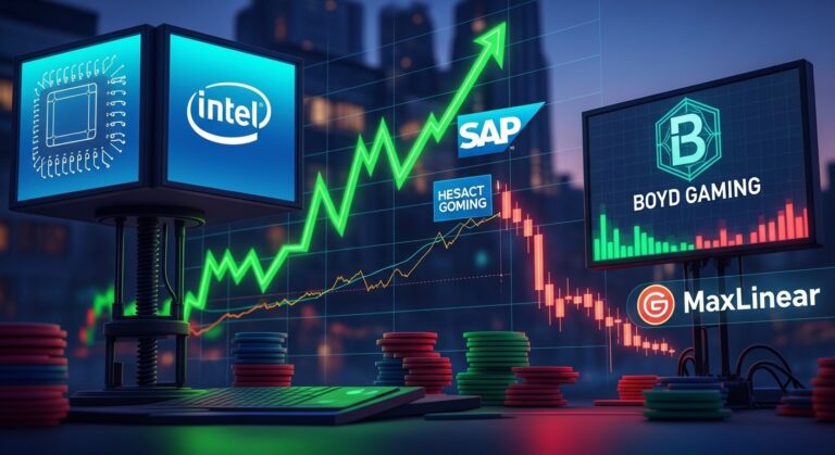 Stocks to Watch After Hours: Intel, SAP, Boyd Gaming & MaxLinear Surge or Slip