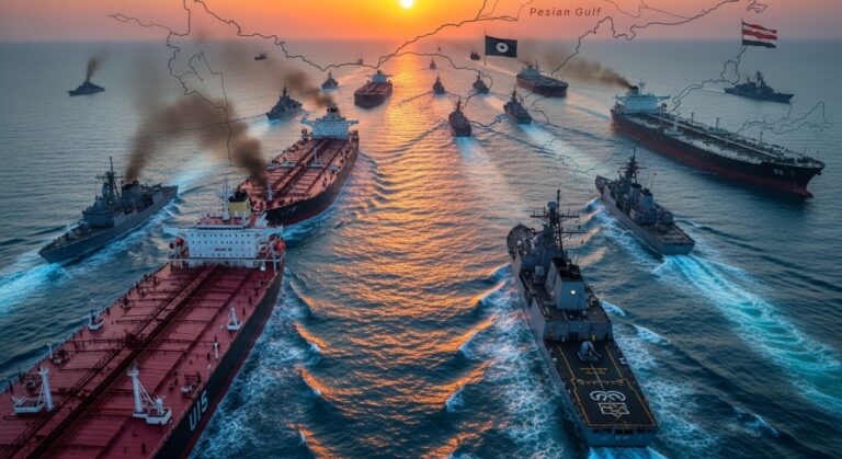 Strait of Hormuz Tanker Traffic Nears Standstill Amid US Iran Blockade