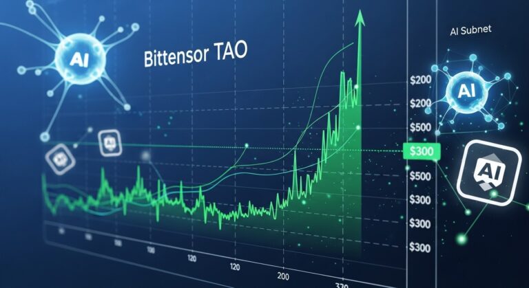 TAO Price Holds Above $300 After March Rally Surge