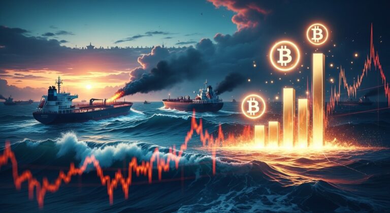 Trump Iran Warning Sends Oil Bitcoin Crypto Risk Soaring