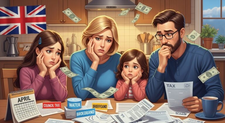 UK Households Brace for Rising Bills as New Tax Year Begins