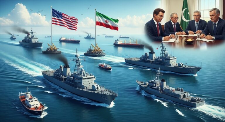 U.S. Iran Peace Talks Resume Discussions as Hormuz Blockade Begins