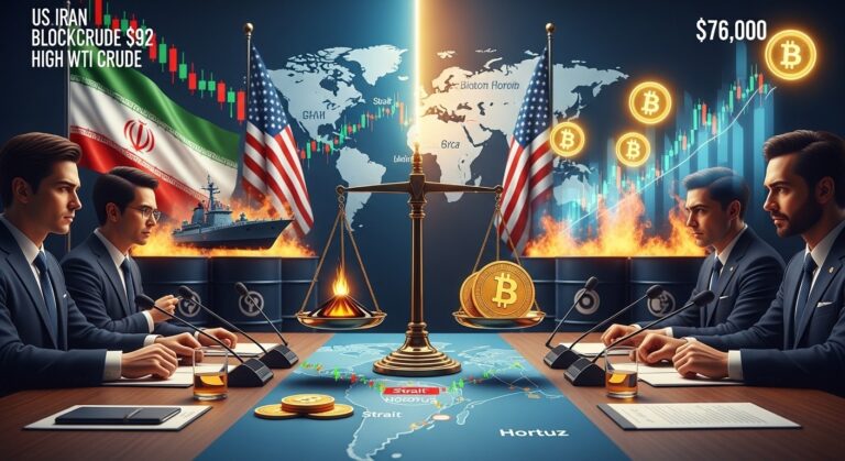US Iran Talks: How Bitcoin and Oil Markets Hang in the Balance
