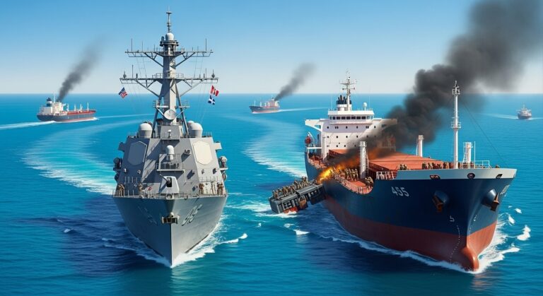 US Iran Tensions Escalate as Navy Seizes Cargo Ship in Gulf of Oman