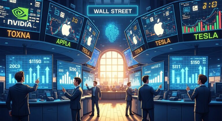 Wall Street Analyst Calls Monday: Key Moves in Nvidia Apple Tesla