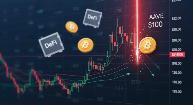 Will AAVE Price Recover Above $100 Amid DeFi Selling Pressure?