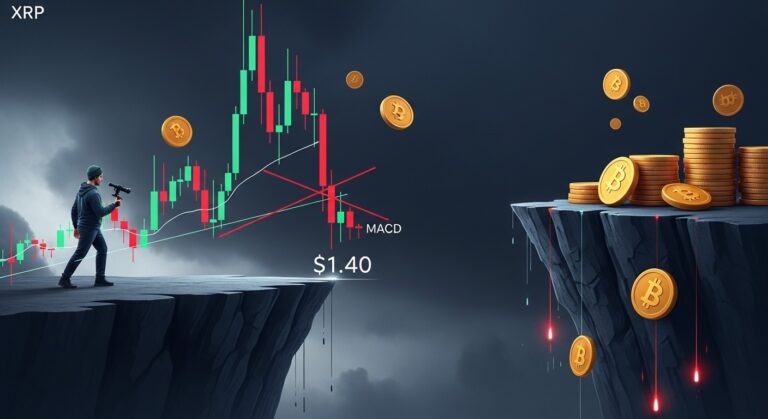 XRP Price at Risk: Bearish MACD Crossover Threatens $1.40 Support