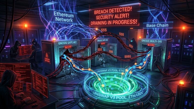 $3M SquidRouterModule Exploit Drains 86 Gnosis Safes on Ethereum and Base