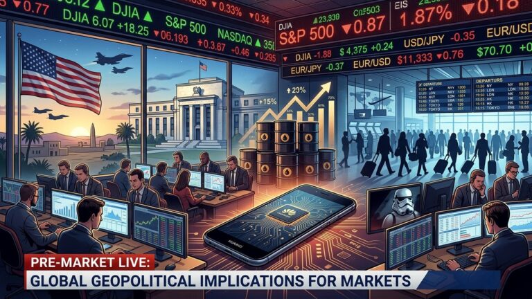 5 Key Market Moves Before Tuesday Open: Iran Tensions, New Fed Chair