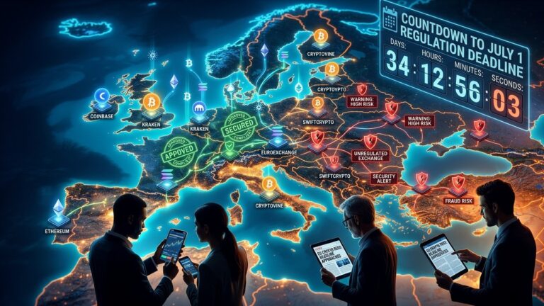 60% of Europeans Still Use Unlicensed Crypto Exchanges Ahead of MiCA