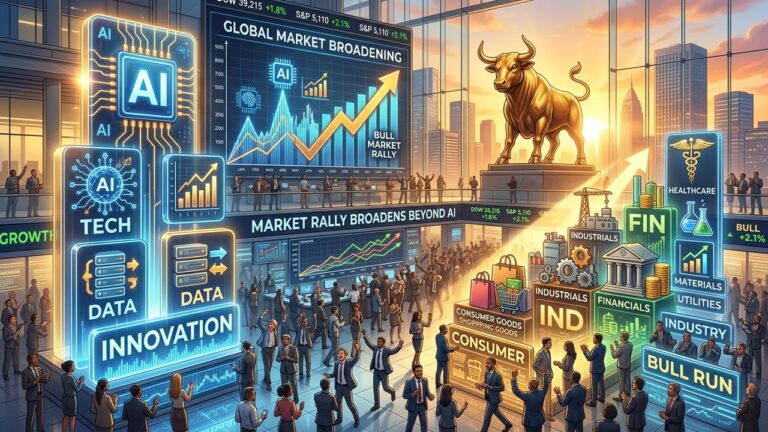 AI Stock Dominance Concerns Ease as Market Rally Broadens