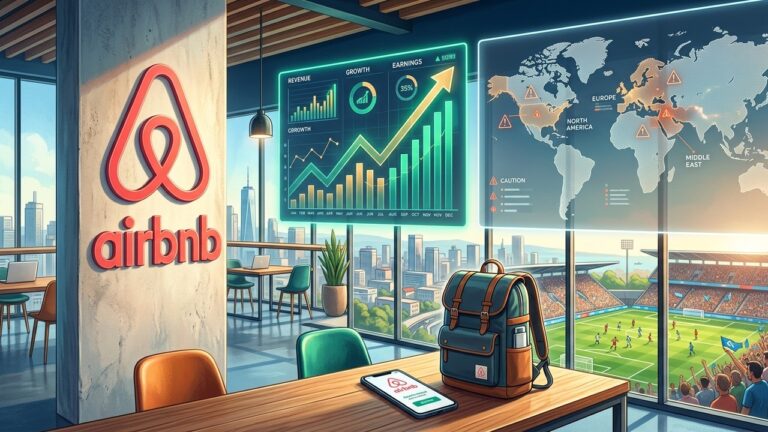 Airbnb Q1 2026 Earnings: Strong Revenue Beat Despite Geopolitical Challenges- No tools needed since input data is already provided for article generation.