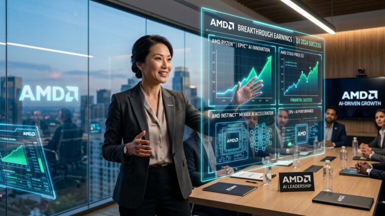 AMD Stock Surges 19% as CEO Lisa Su Highlights AI Agent Boom