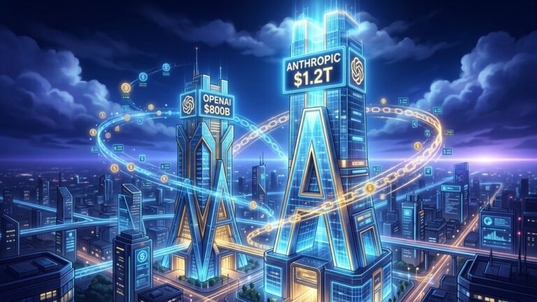 Anthropic Overtakes OpenAI With $1.2 Trillion On-Chain Pre-IPO Valuation