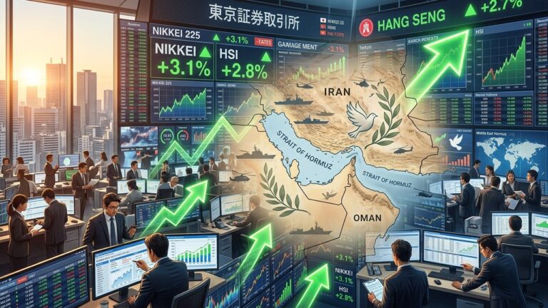 Asia Markets Climb Amid Iran Tensions and Ceasefire Optimism