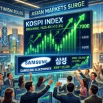 Asia Pacific Markets Rally: Kospi Surges Past 7000 on Samsung Strength