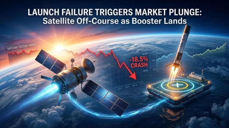 AST SpaceMobile Shares Plunge After Blue Origin Rocket Places Satellite In Wrong Orbit