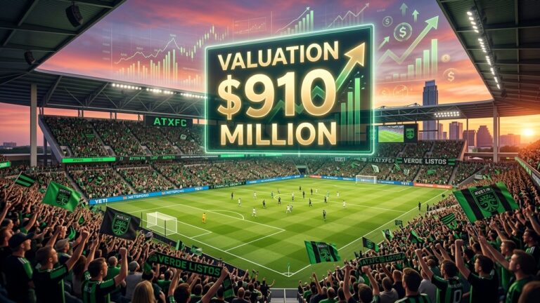 Austin FC Reaches $910 Million Valuation in MLS Landscape