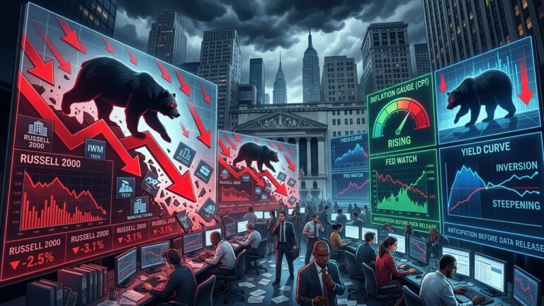 Bears Load Up Against Small-Cap Stocks Ahead of Crucial Data
