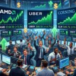 Biggest Midday Stock Movers: AMD, Uber, Corning Lead Market Action