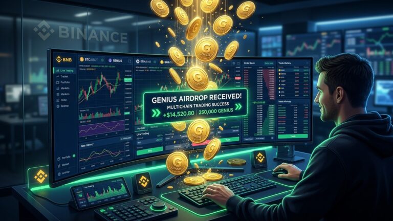 Binance Adds GENIUS as 65th HODLer Airdrop