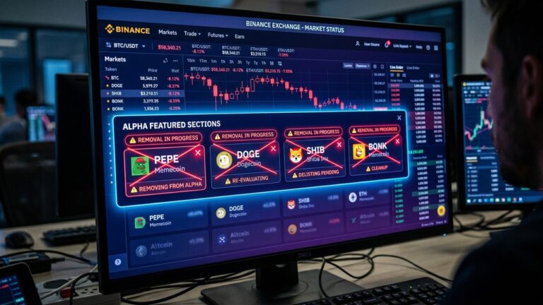 Binance Pulls 20 Alpha Tokens: Complete List and Impact