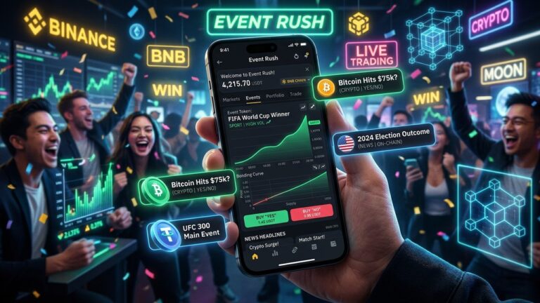 Binance Wallet Event Rush Brings Real World Events to On Chain Trading
