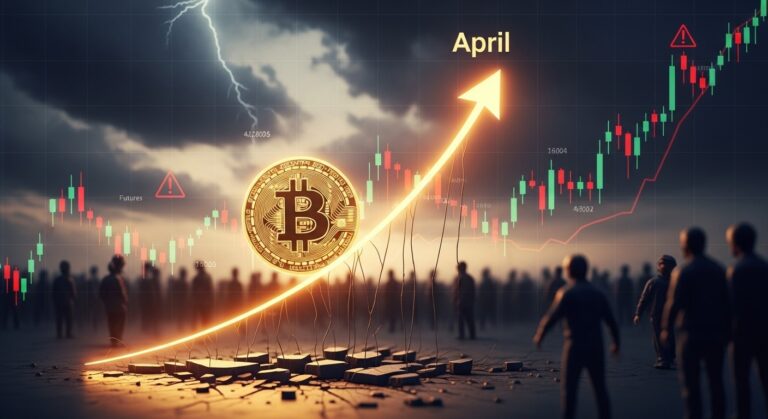 Bitcoin April Surge Faces Vulnerability From Weak Spot Demand