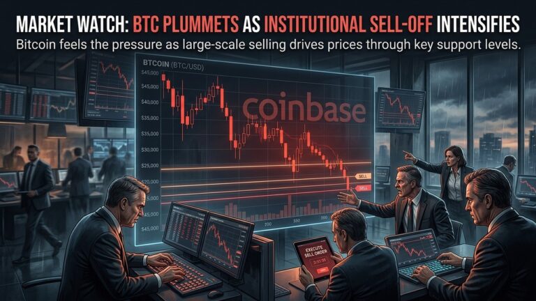 Bitcoin at Risk: Coinbase Premium Hits Monthly Low