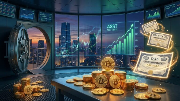 Bitcoin Credit Play: SATA Surges as ASST Joins Capital Markets