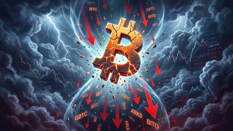 Bitcoin Drops Below $80K as ETFs Record First May Outflows