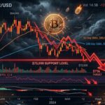 Bitcoin Price Heading to $75K as Bearish SMA Crossover Hits?