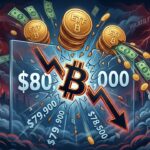 Bitcoin Slips Below $80K as ETFs See Massive Outflows