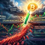 Bitcoin Surges Above 78K in Sharp Short Squeeze