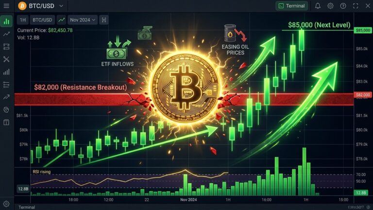 Bitcoin Surges Past $82K: Bullish Indicators Signal $85K Push Ahead