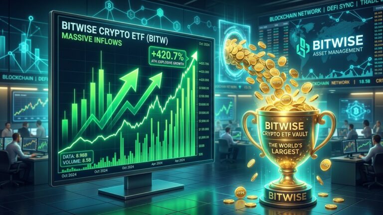 Bitwise HYPE ETF Becomes World’s Largest After Record $19M Inflow