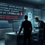 BlackRock IBIT $1.3 Billion Dark Pool Trade Shakes Bitcoin ETF Market
