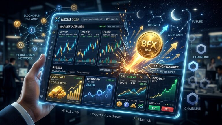 BlockchainFX The Top Crypto To Buy In 2026 After Missing Chainlink