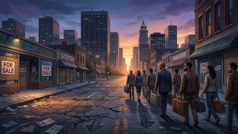 Blue Cities Across AmericaFinalizing output format Spiraling Into Financial Collapse