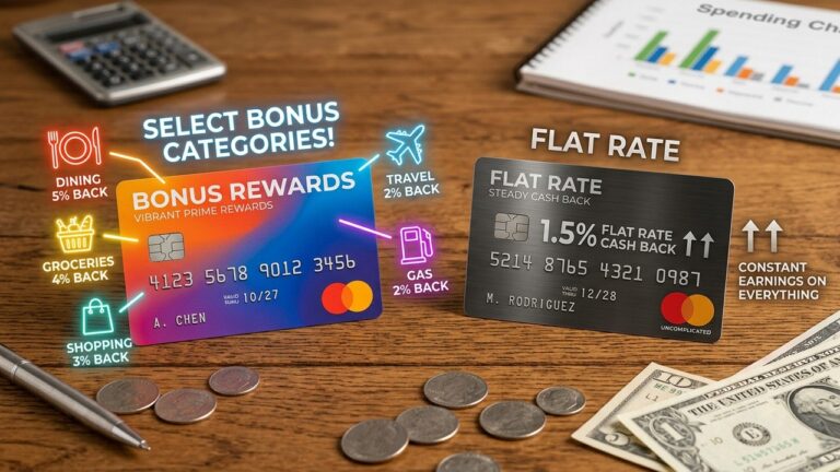 Bonus Categories vs Flat Rate Rewards: Which Credit Card Wins forFinalizing the blog article structure You?