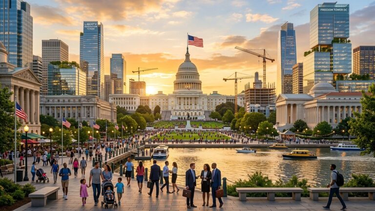 Building American Cities Inspired by Founding Fathers Vision
