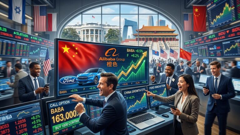 Bulls Bet Big On China Stocks During Trump Visit