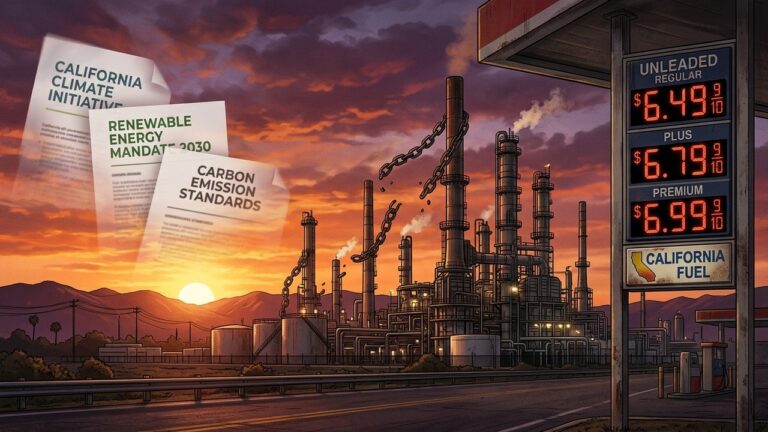 California Eases Carbon Rules For Oil Refiners As Gas Prices Soar