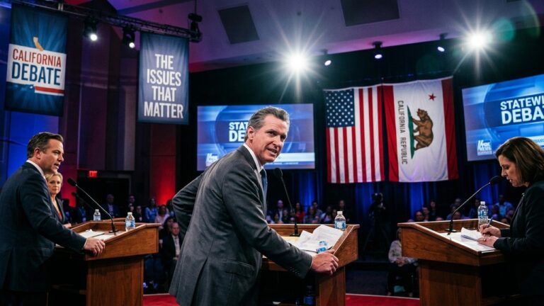 California Governor Debate: Becerra Faces Heat Over Scandals and Policy Failures