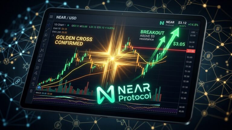 Can NEAR Protocol Reclaim $3 as Golden Cross Approaches?