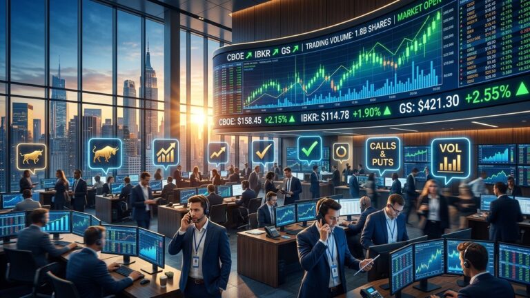 Capital Markets Winners: CBOE IBKR GS Breaking Out in 2026
