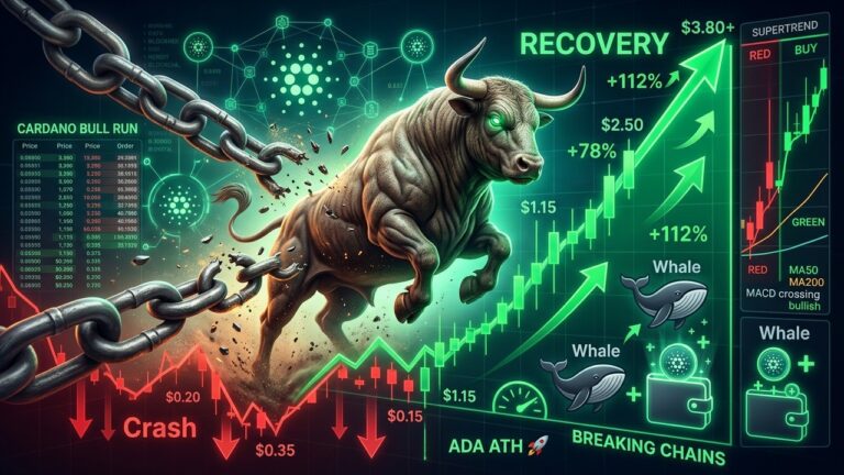 Cardano Bull Rally Back On Track After 73 Percent Crash?