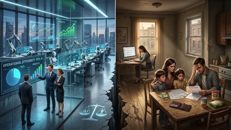 CEOs Accelerate AI Job Cuts as Wealth Gap Widens Dramatically